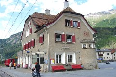 Zernez, Rhätische Bahn, 10. July 2004